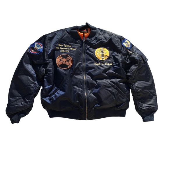 Schott Nyc Jackets Coats Schott Nyc 3th Bombardment Group Ma1 Jacket 4xl Poshmark